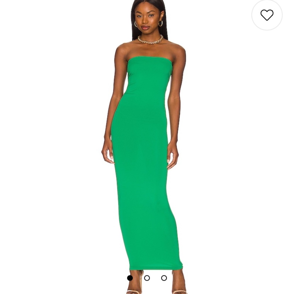 Wolford Strapless Green Dress